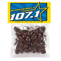 Large Plastic Candy Bag w/ Header Card & Chocolate Covered Raisins